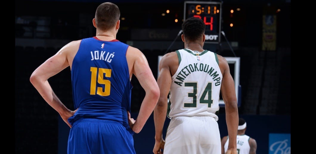 Best player in the world: Giannis or Jokic? | by Yousaf Abbasi | Medium