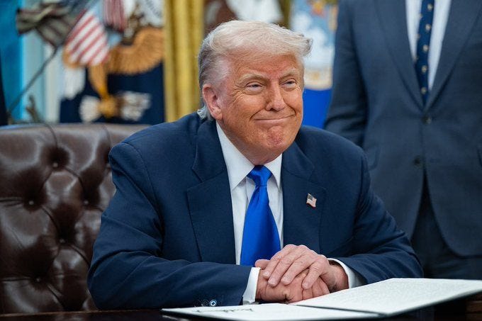 May be an image of 2 people and the Oval Office