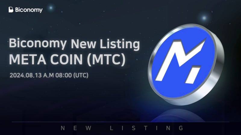 Metacoin (MTC) to be Listed on Biconomy Exchange