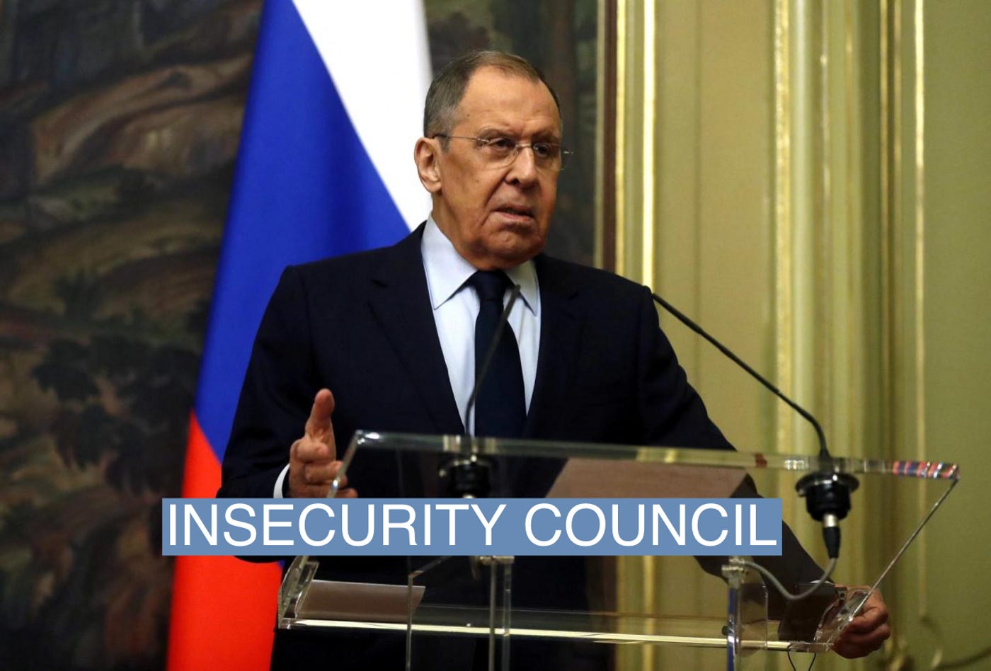 Russian Foreign Minister Sergei Lavrov