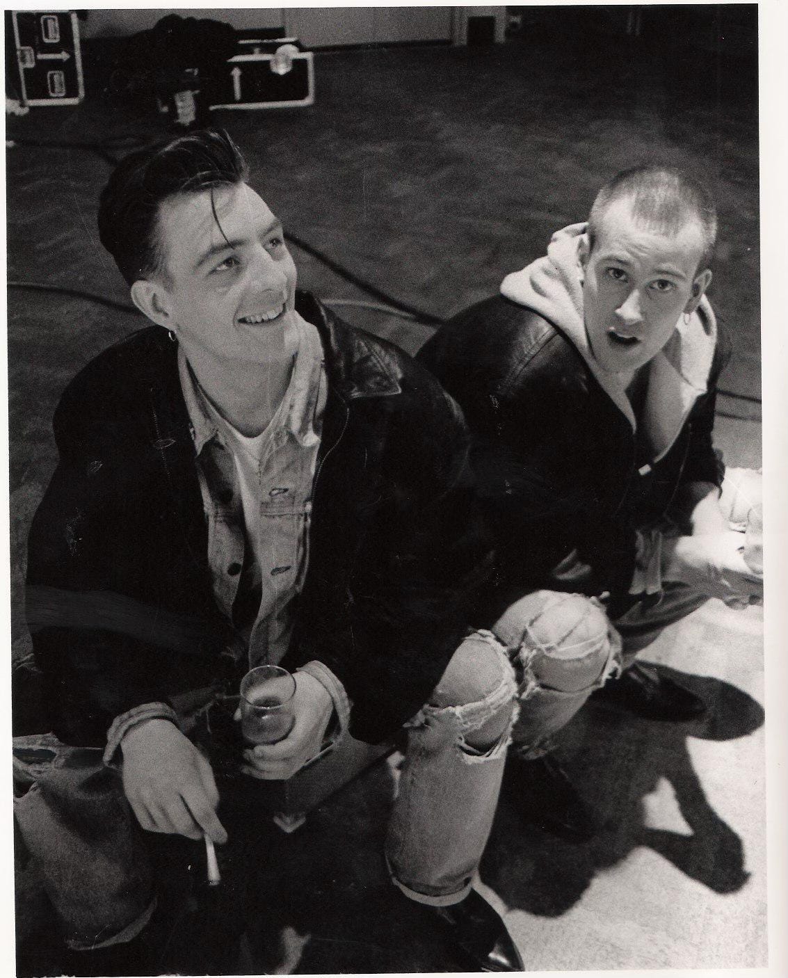 Jaime Petrie & Nic Briscoe, circa 1985