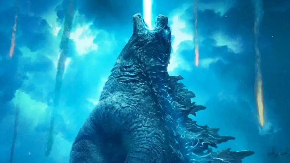 Blue Godzilla