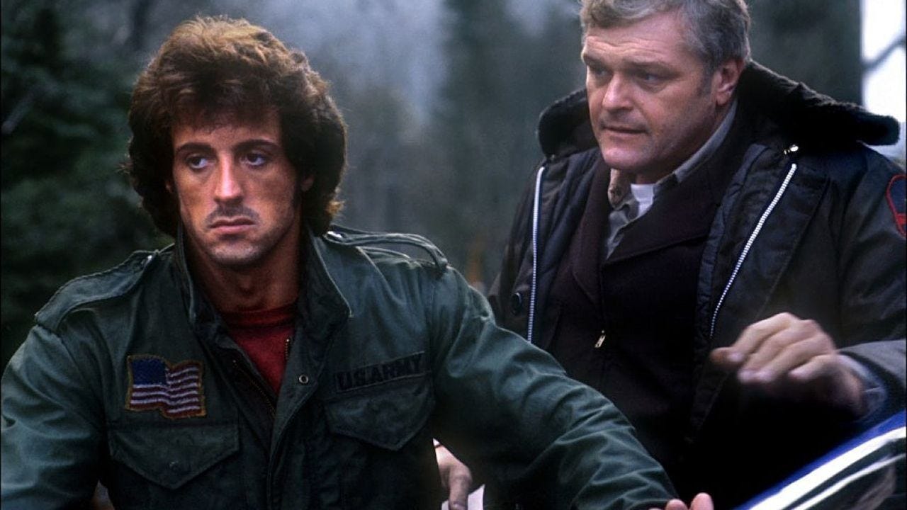 Cinematic scribbles of a ham sandwich fan: First Blood. A film people  should watch again.
