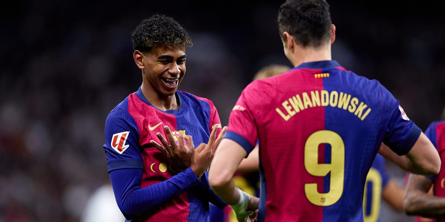 Real Madrid 0-4 Barcelona Stats: Yamal Opens Clásico Account as Los  Blancos' Unbeaten Run Ends on Brink of History | Opta Analyst