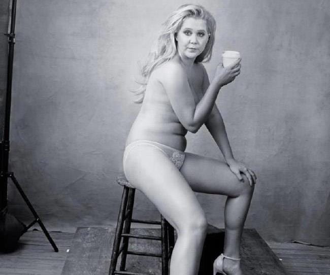 Amy Schumer stirs up Glamour plus size controversy pics 2016 cc