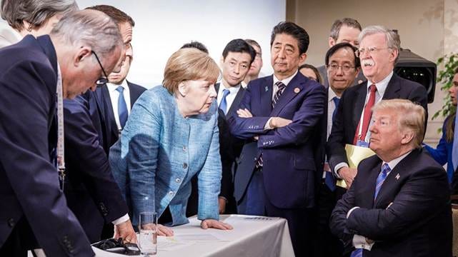 The already iconic G7 photo is a Trump Rorschach test | CNN Politics