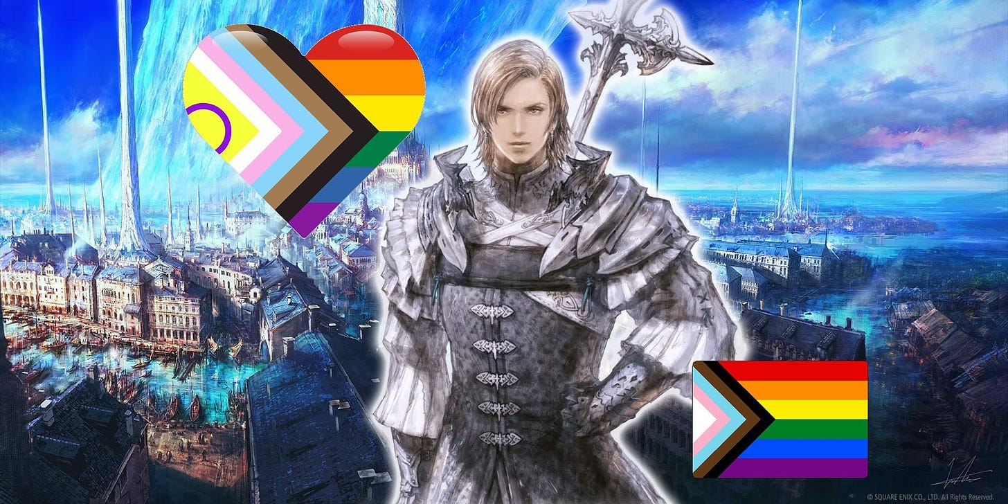 Dion Makes Final Fantasy 16 a Surprise Gift for Pride Month