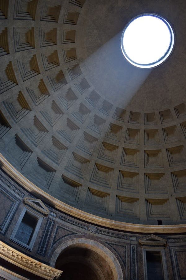 The oculus of the Pantheon