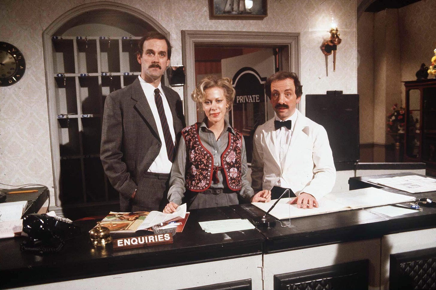 John Cleese to Reboot 'Fawlty Towers' With His Daughter Camilla Cleese -  The New York Times