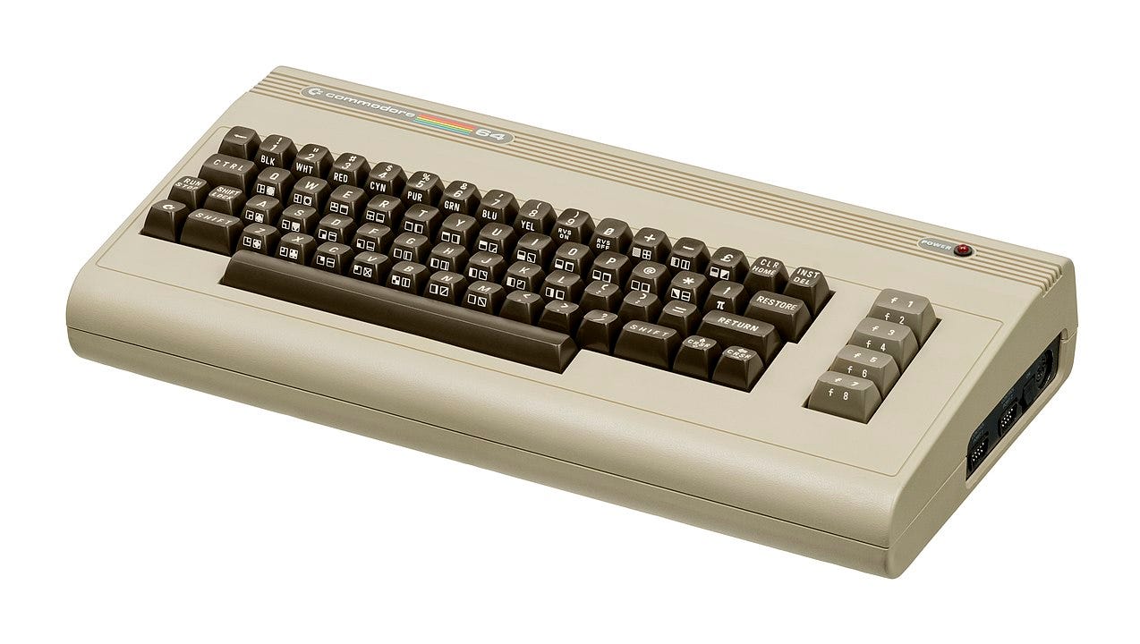 A picture of the Commodore 64