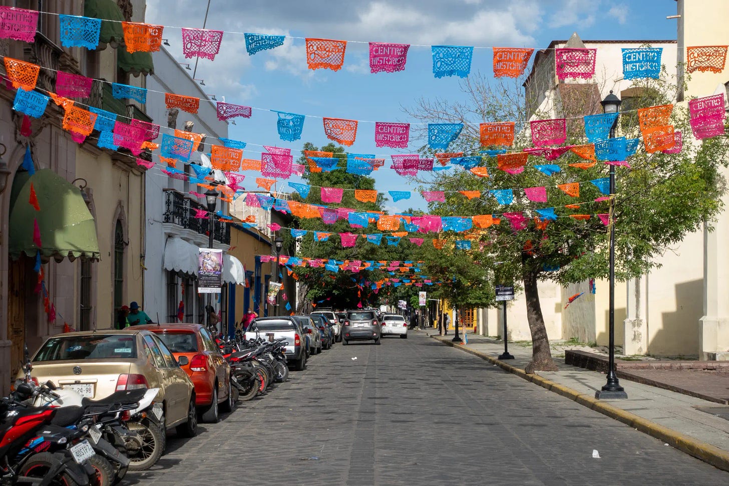 colorful streets of Oaxaca