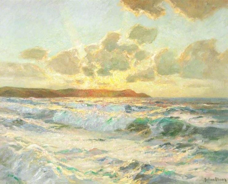 Off Cornwall, 1905 - Albert Julius Olsson