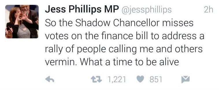 Jess Phillips John McDonnell Vote 1