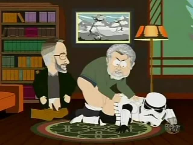 south park stormtrooper george lucas - Coub
