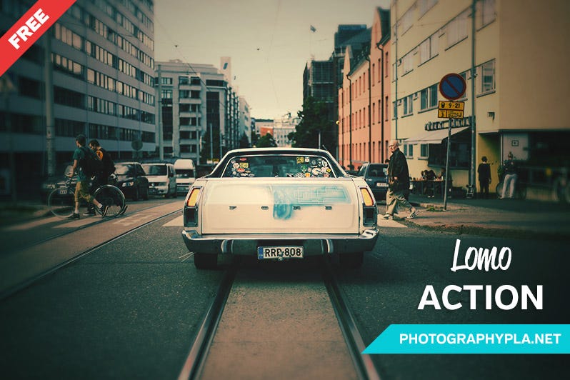 Free Lomo Photoshop Action