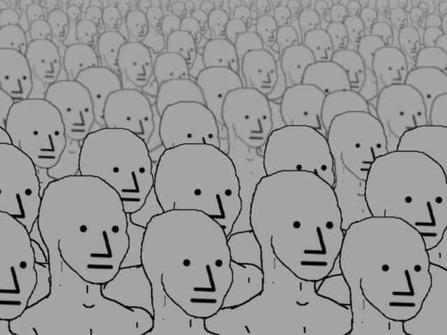 Npc crowd Meme Generator