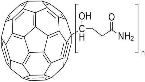 Figure 5.C60-acry modified fullerene material.