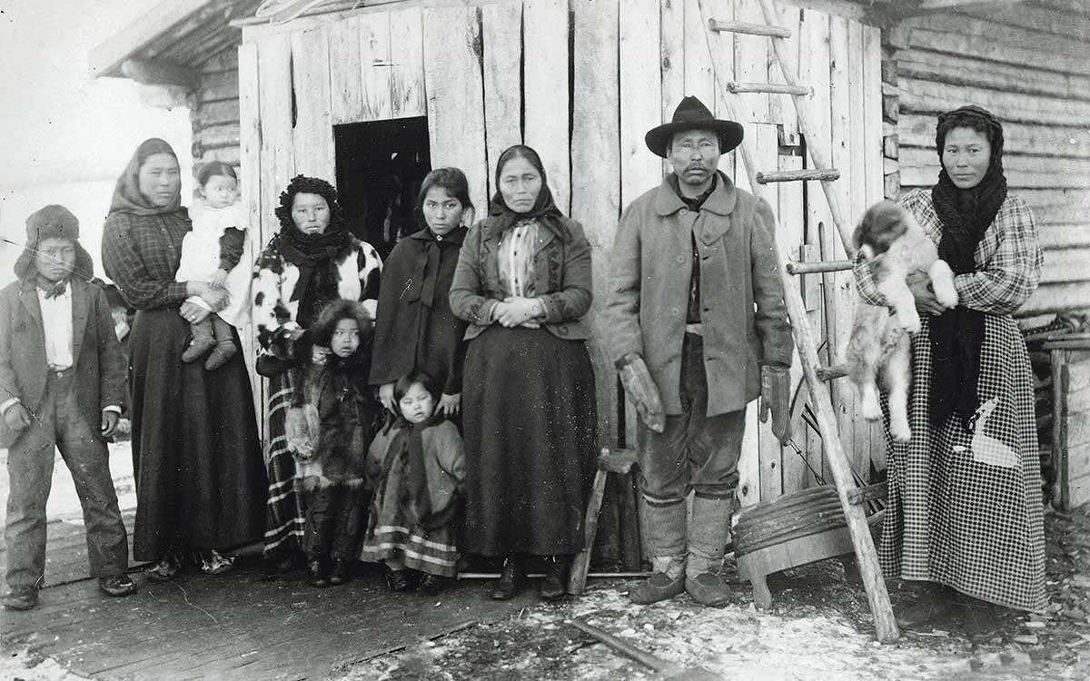 alaska natives circa 1900