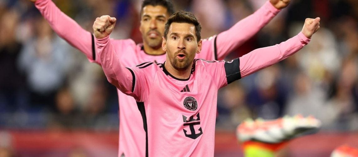 Messi stars with 2 goals before record Revs crowd - Local First Media Group