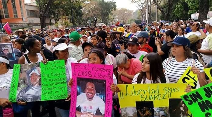 Venezolanos marcharán en apoyo a los connacionales secuestrados en El Salvador
