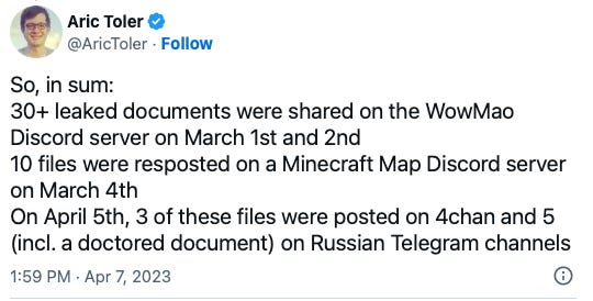 Minecraft Discord Server Leaks US Military Documents Regarding the Ukraine  Invasion, All We Know