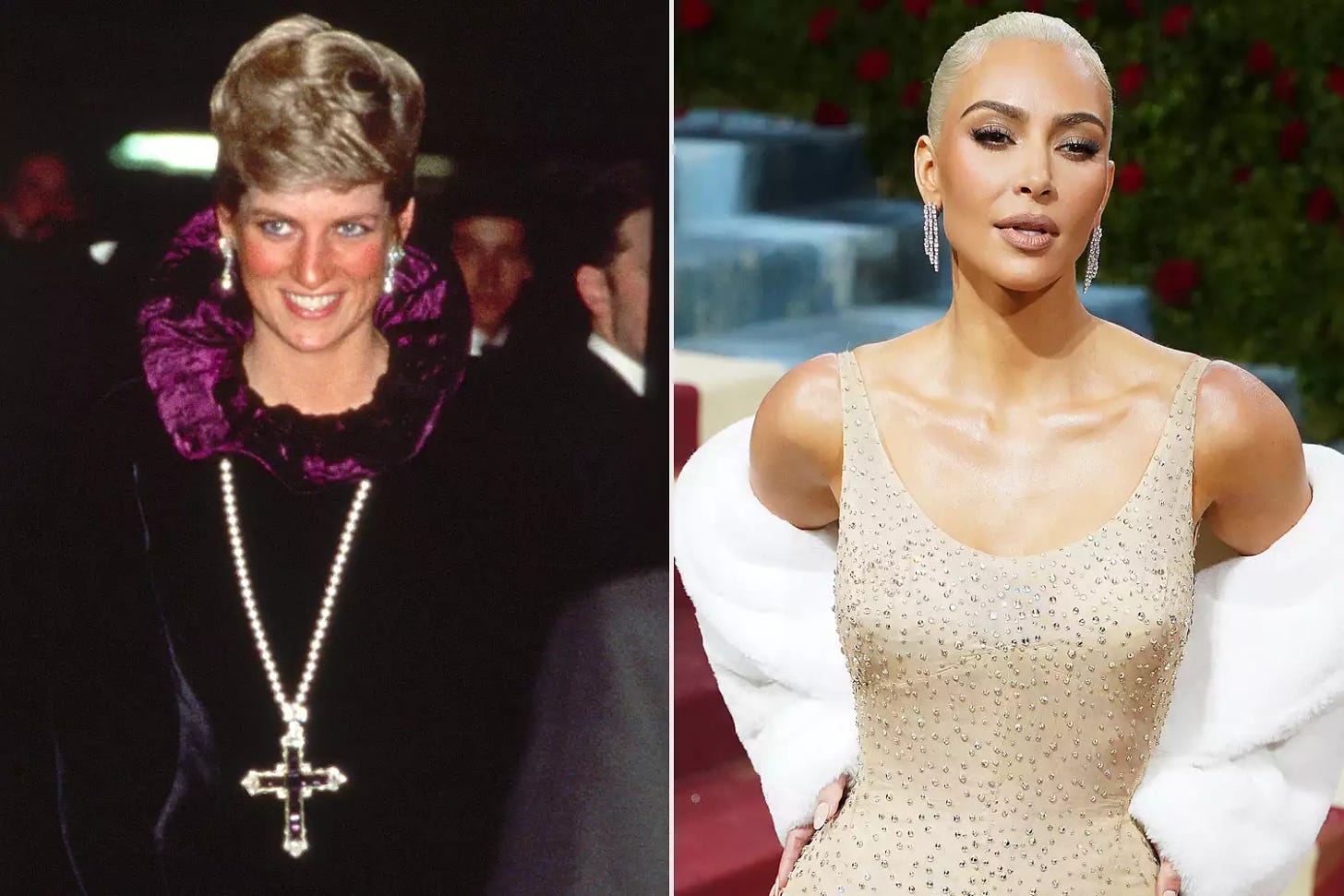 Princess Diana, Kim Kardashian