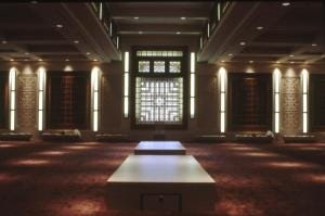 The prayer hall of Burnaby Lake Jamatkhana. Source: IsmailiMail