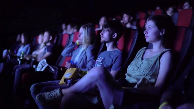 Movie Theatre Audience - Stock Video | Motion Array