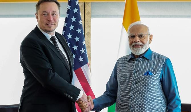 Musk rencontre Modi pour discuter des investissements en Inde | Arab News FR