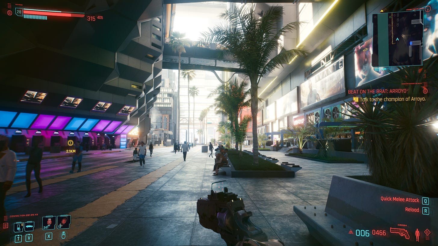 Cyberpunk 2077 — UX/UI Critique. Beautiful but flawed | by Aiden Le Santo |  Medium