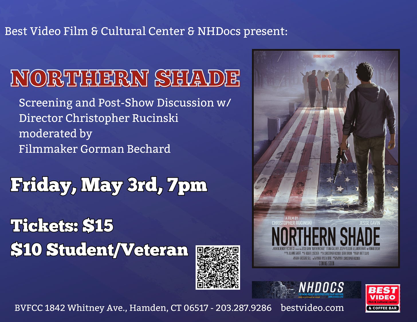 SCREENING &amp; DISCUSSION: NORTHERN SHADE (2022/not rated/1h35m)