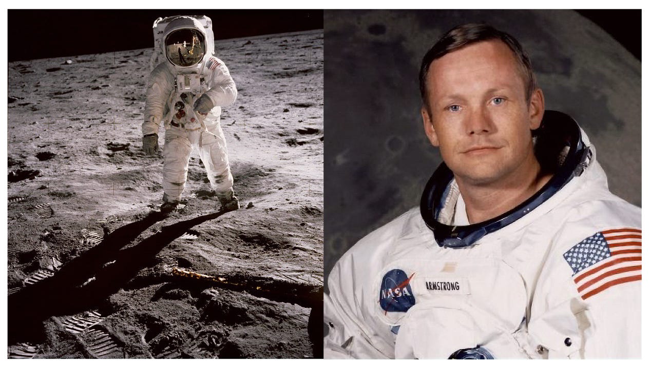 Neil Armstrong, The Moon Landing, 1969