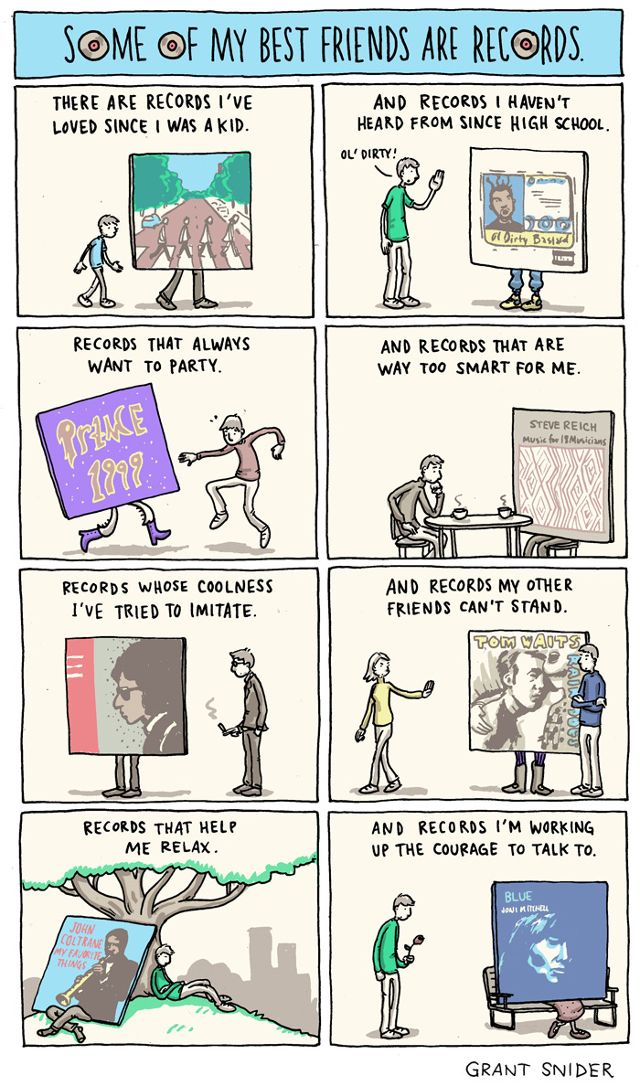 INCIDENTAL COMICS: Some of My Best Friends are Records