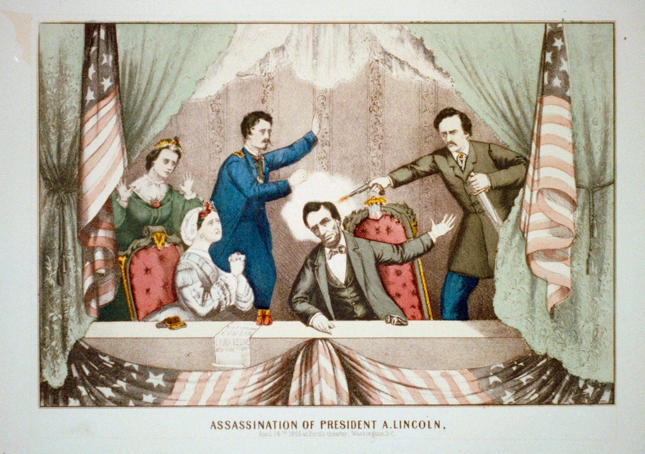 Abraham Lincoln's assassination: 150th anniversary of national tragedy