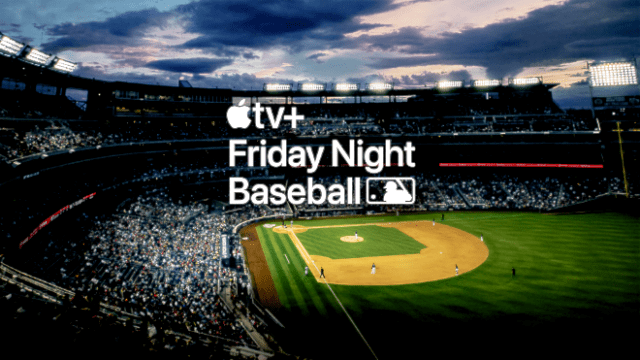 “Friday Night Baseball” will be available to Apple TV+ subscribers throughout the 2024 regular season, beginning on Friday, March 29th.