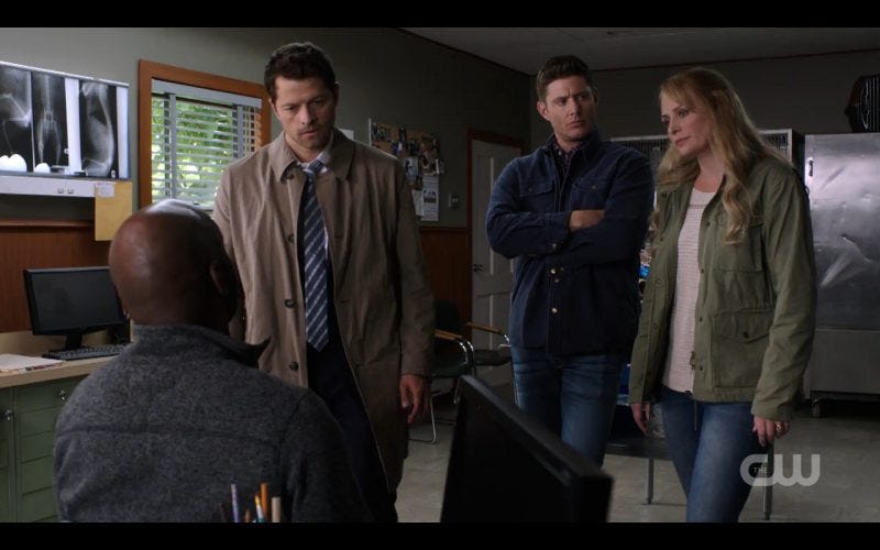 supernatural dean sam winchester with castiel 12.01 kb 14