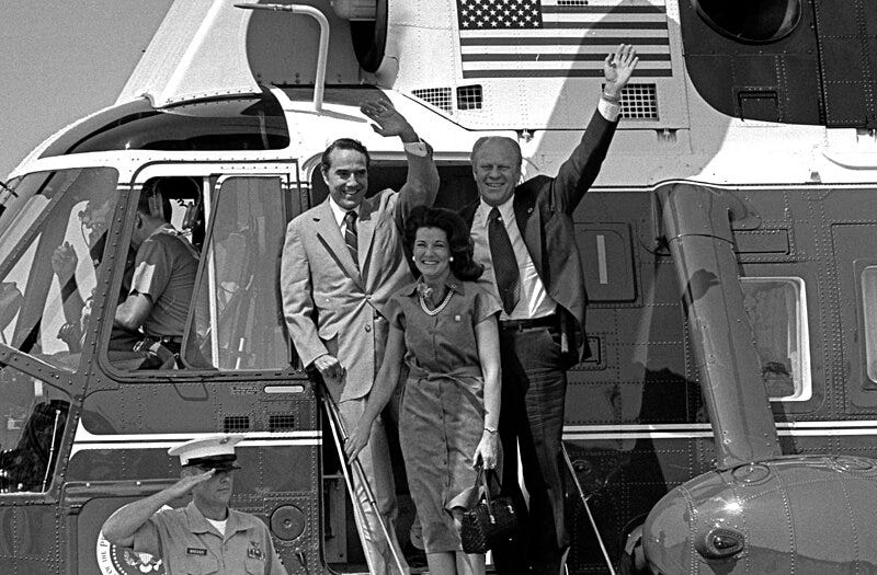 File:President Ford, Senator Robert Dole and Mrs. Elizabeth Dole - NARA - 7027917.jpg