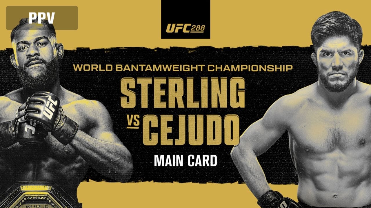 UFC 288: Sterling vs. Cejudo (Main Card) | Watch ESPN