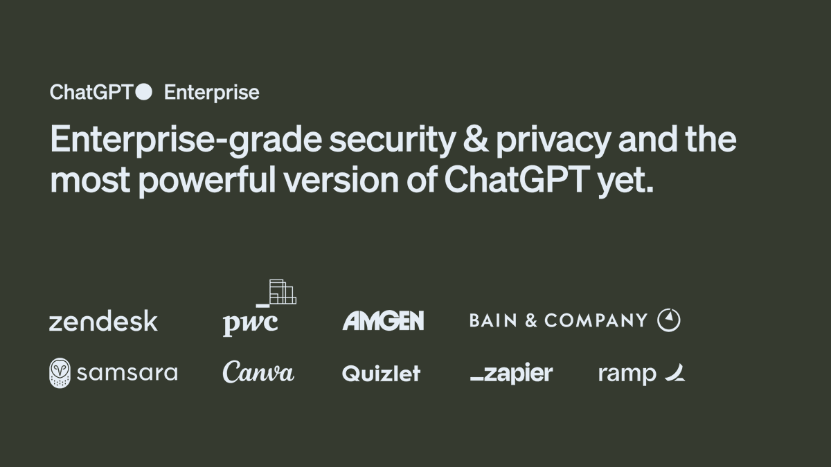 OpenAI on X: "Introducing ChatGPT Enterprise: enterprise-grade security,  unlimited high-speed GPT-4 access, extended context windows, and much more.  We'll be onboarding as many enterprises as possible over the next few  weeks. Learn