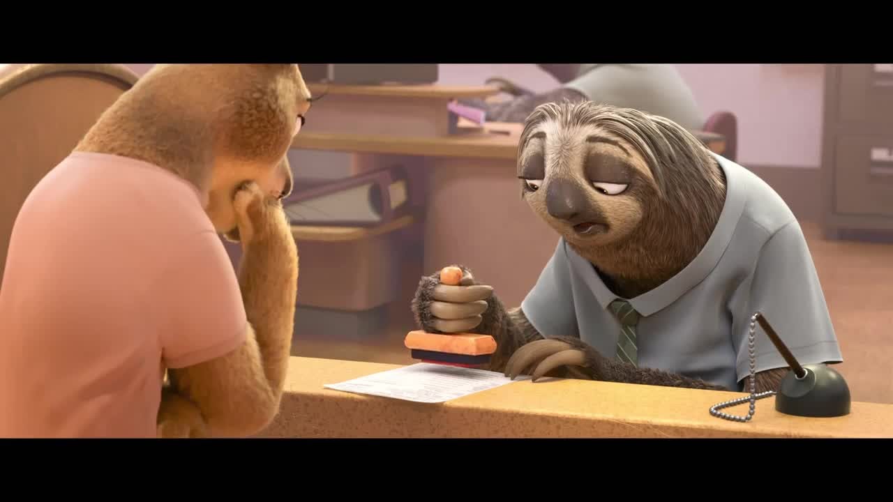 Zootopia - Sloth Trailer | IMDb