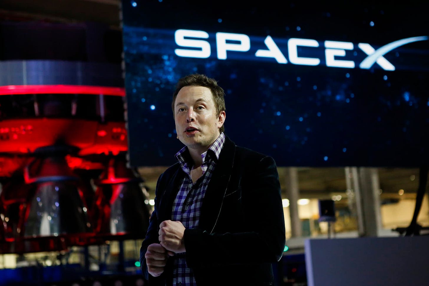 Elon Musk says he has no intention 'to merge SpaceX and Tesla' Elon Musk says he has no intention 'to merge SpaceX and Tesla'