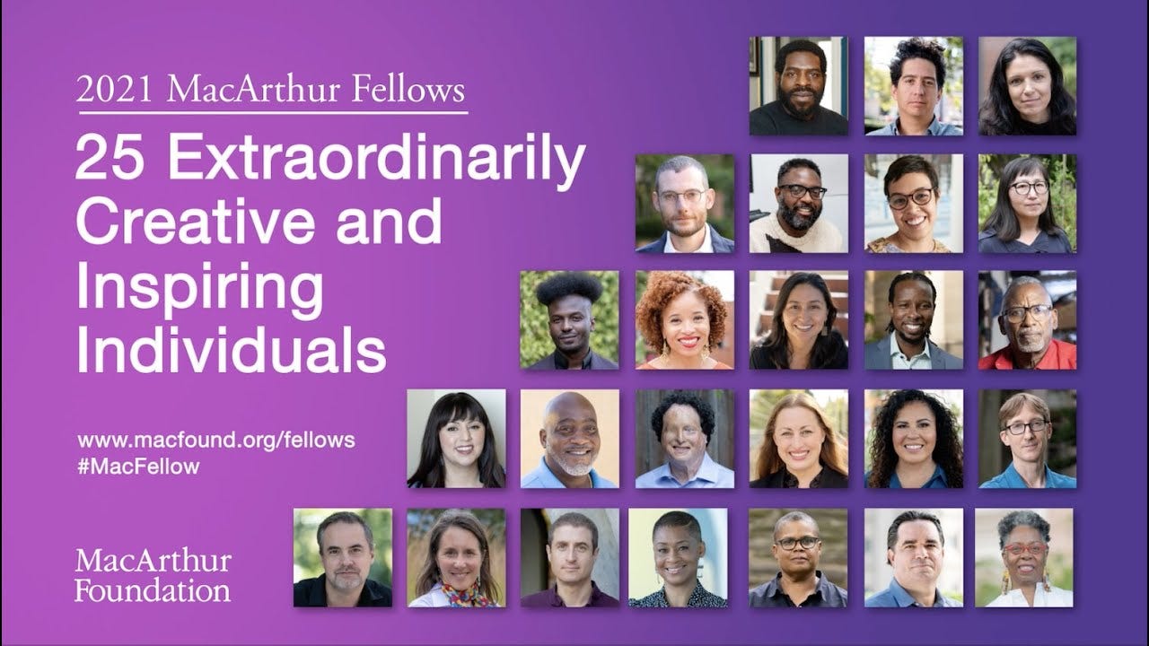 Meet the 2021 MacArthur Fellows - YouTube