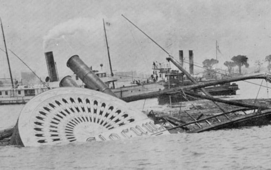 Slocum sinking