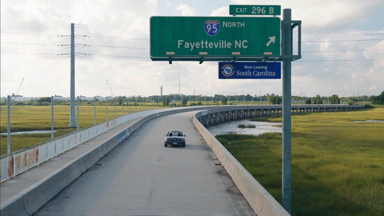 i-95 exit as depicted in the show