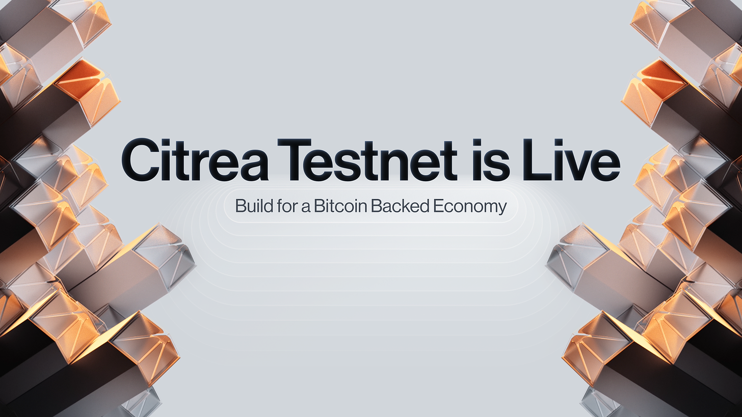 Citrea Testnet Goes Live on Bitcoin Testnet4