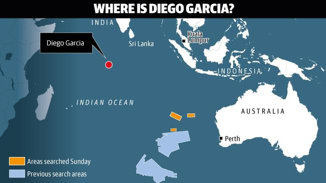 Did missing Malaysia Airlines flight MH370 fly to little lost island of Diego  Garcia?