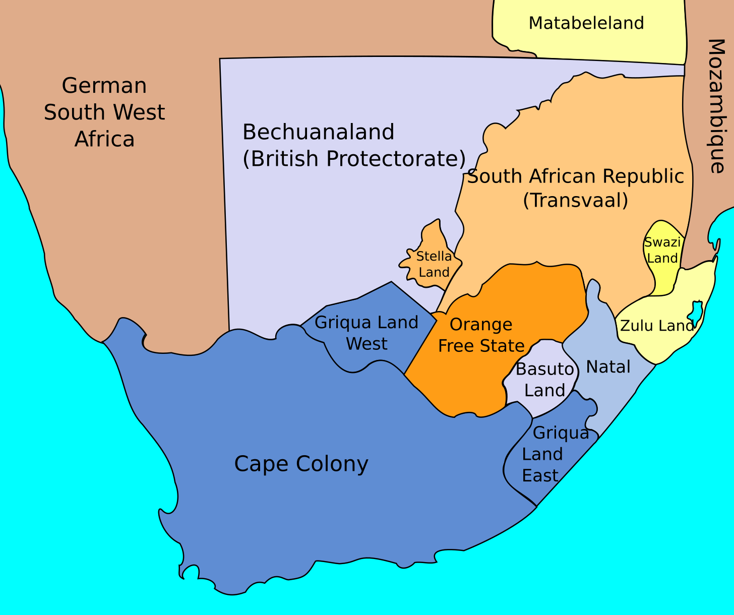 Bechuanaland - Simple English Wikipedia, the free encyclopedia