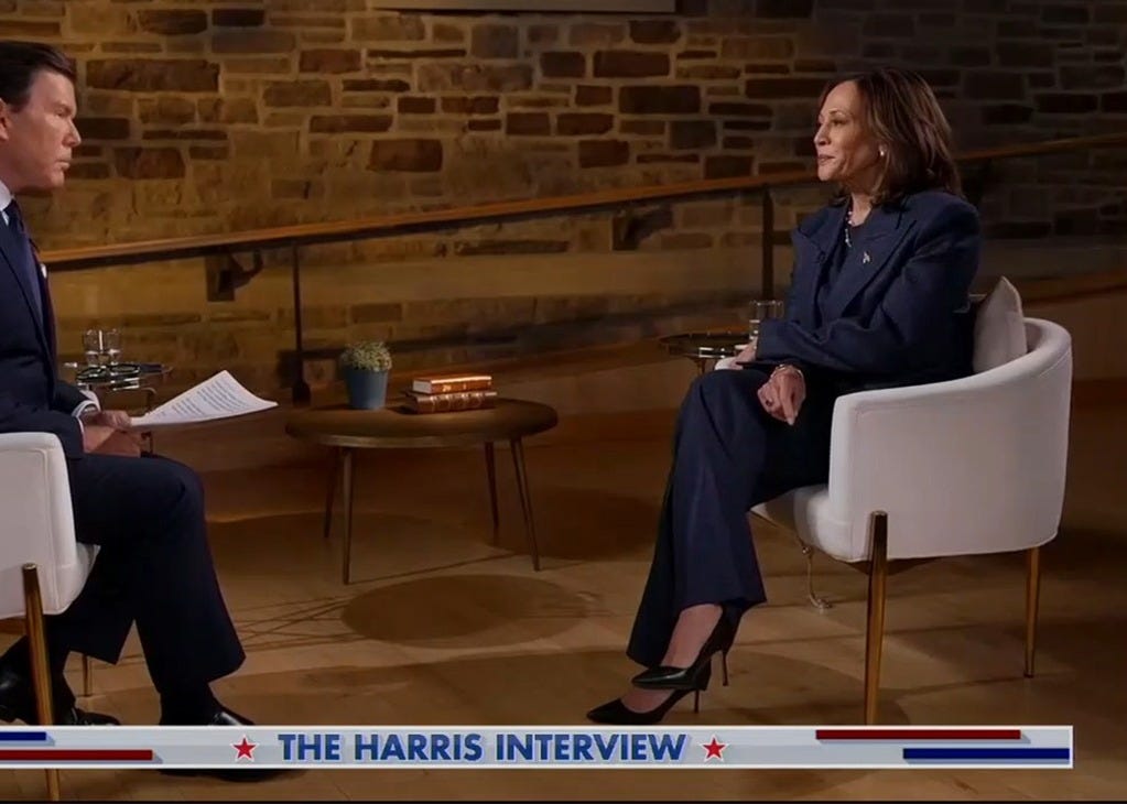 Kamala Harris Fox News Interview Opens With Testy Exchange