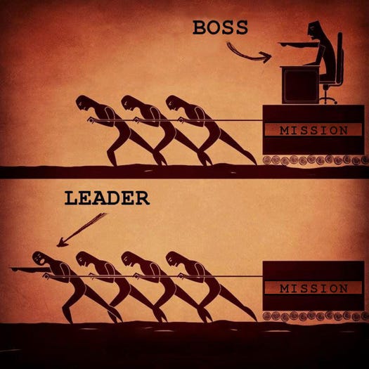 Bad Boss vs. Good Leader Image - Modern Servant Leader