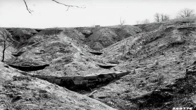 Clear cut Appalachian hillside from 1930